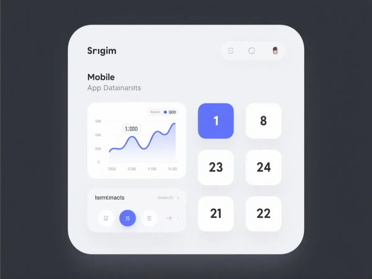 移动端走势图界面预览